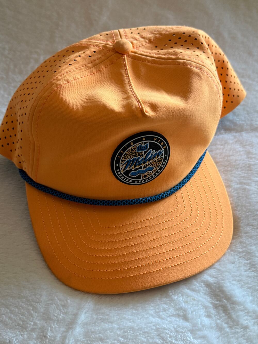 RARE Men's Orange Melin Coronado Vibe Hydro Snapback Hat